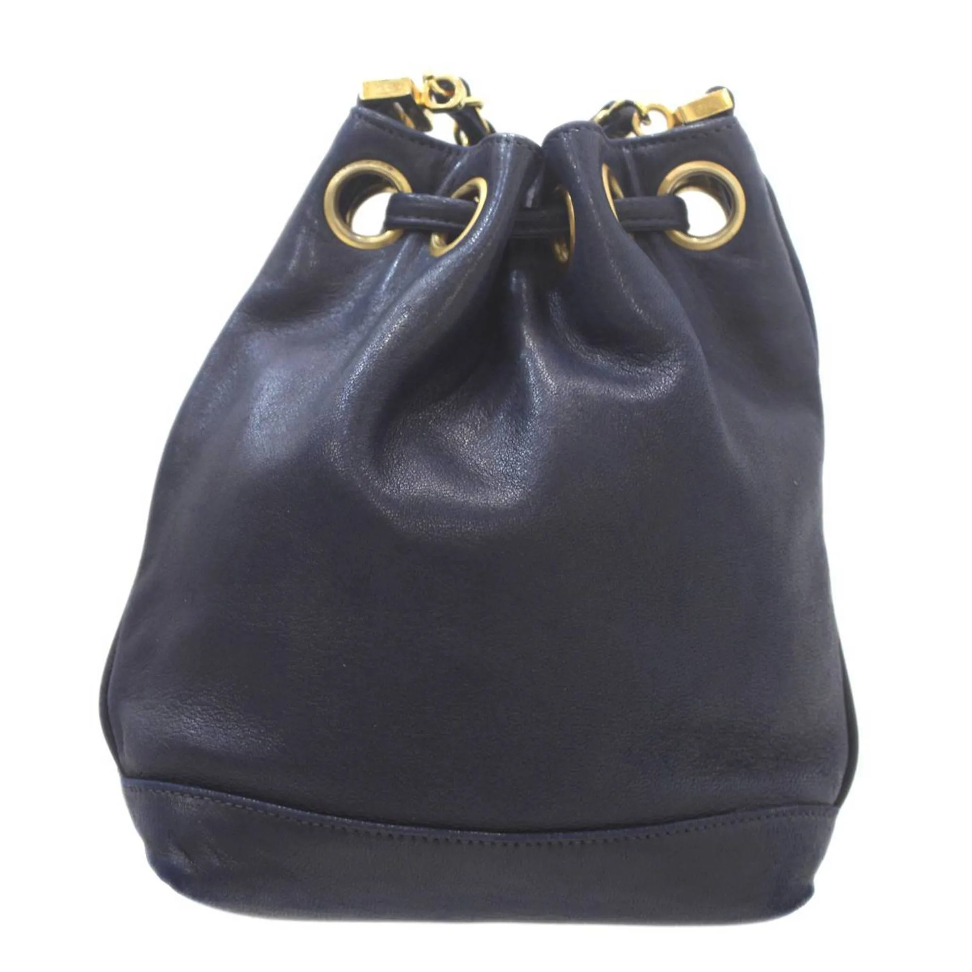 CHANEL Shoulder Bag Navy