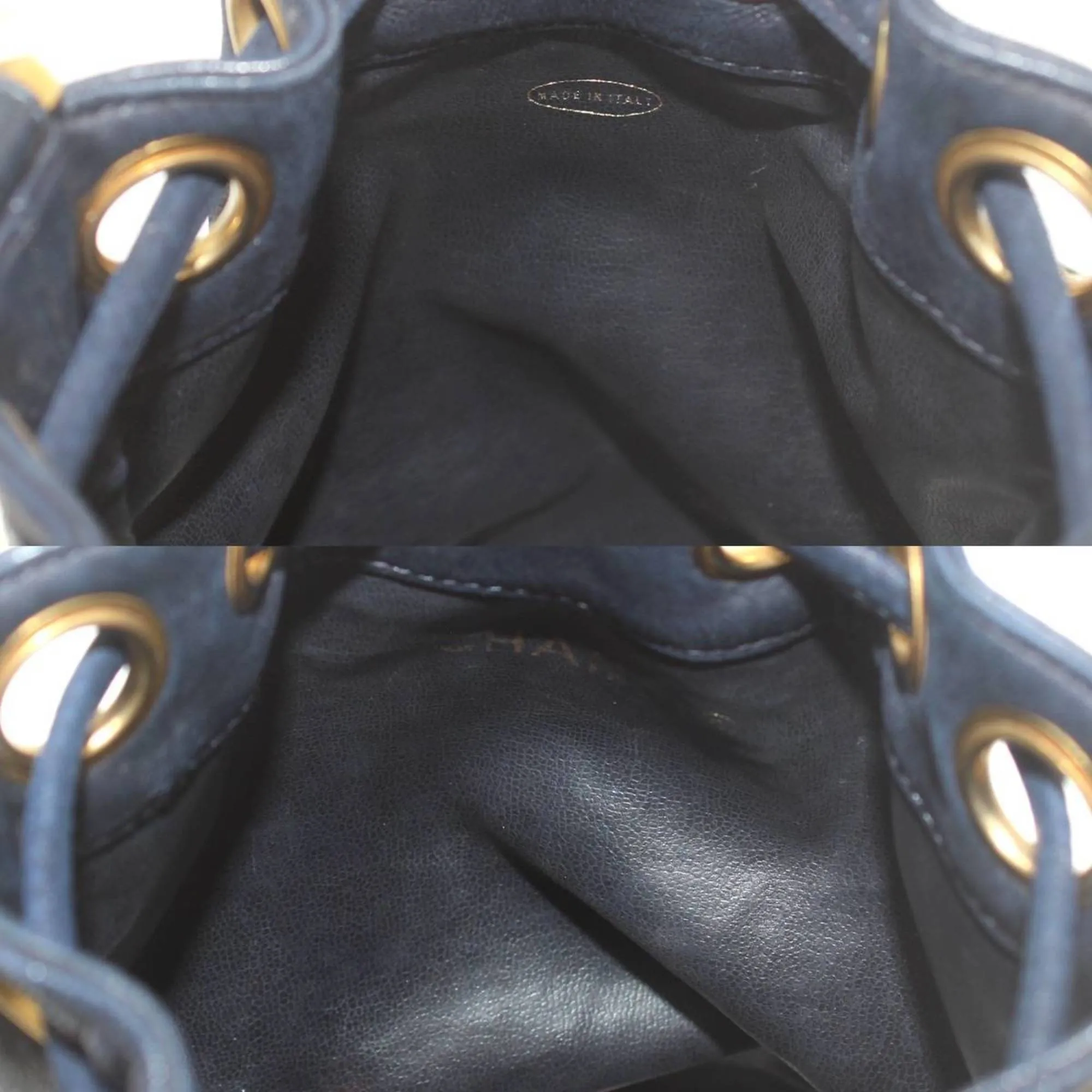 CHANEL Shoulder Bag Navy