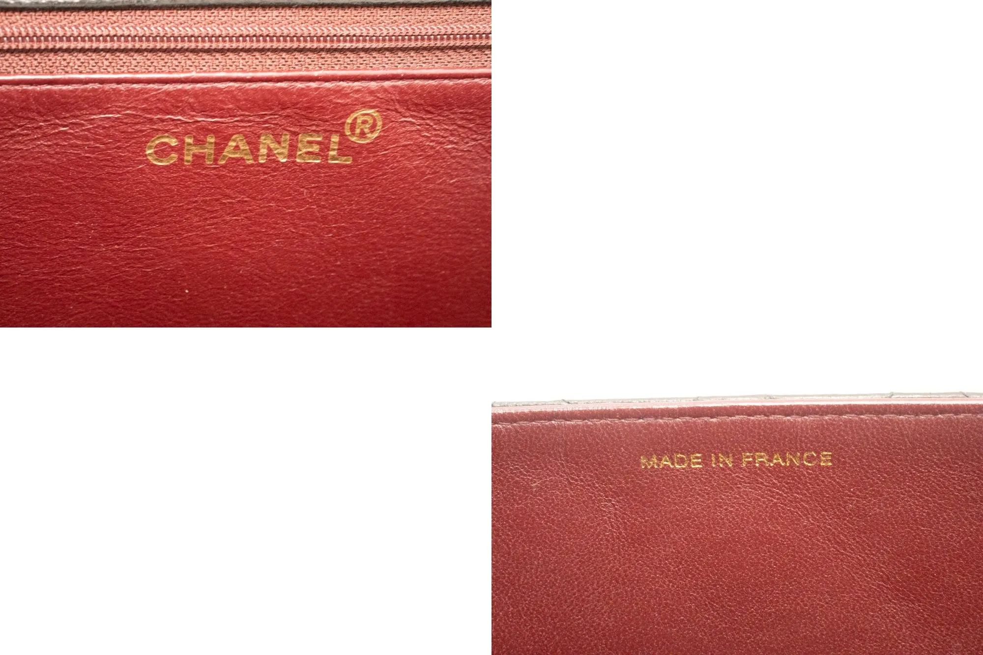 CHANEL Small Chain Shoulder Bag Clutch Black Quilted Flap Lambskin