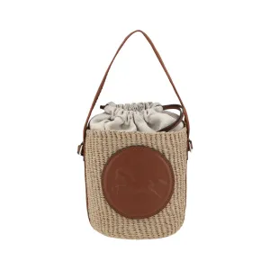 Chlo?? Horse Medal Bucket Bag