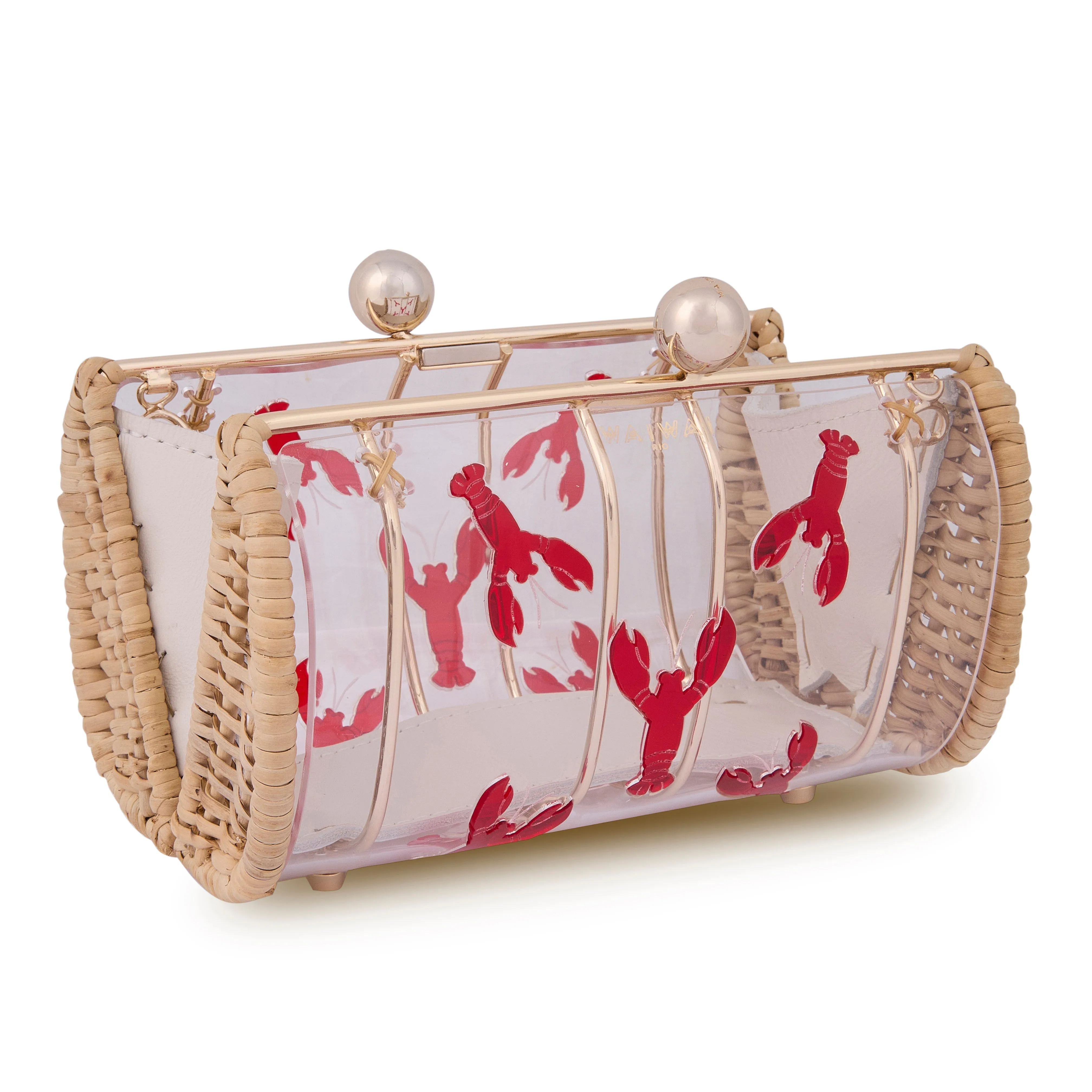 Clutch Petit Baob?? Gold Lobster