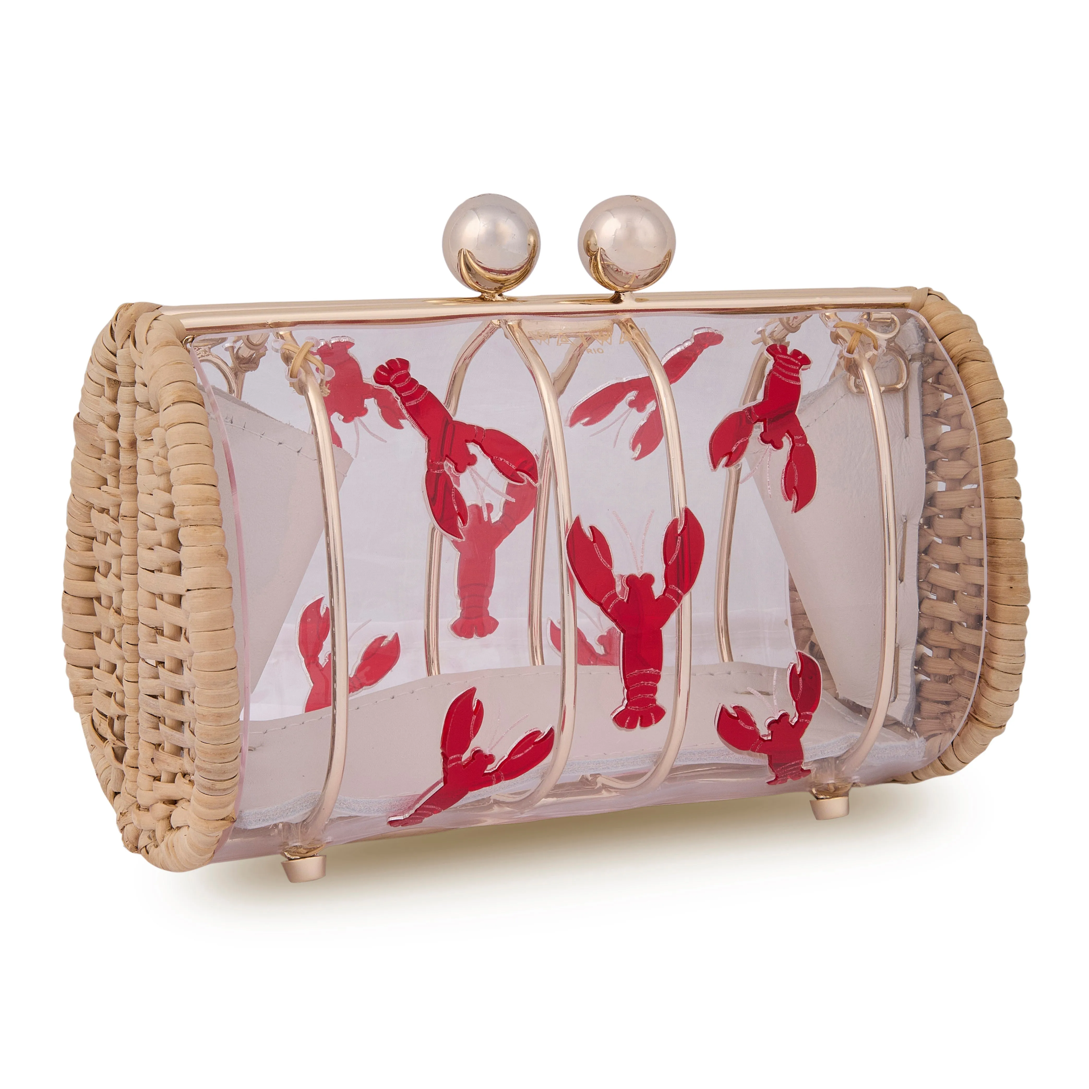Clutch Petit Baob?? Gold Lobster