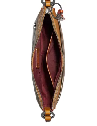 Coach Coated Canvas Signature Colorblock Chaise Crossbody