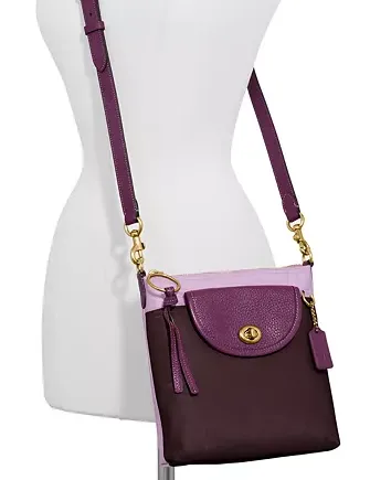 Coach Colorblock Nylon Cargo Crossbody