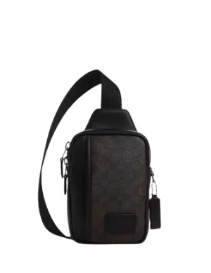 Coach Edge L Pack In Signature Canvas