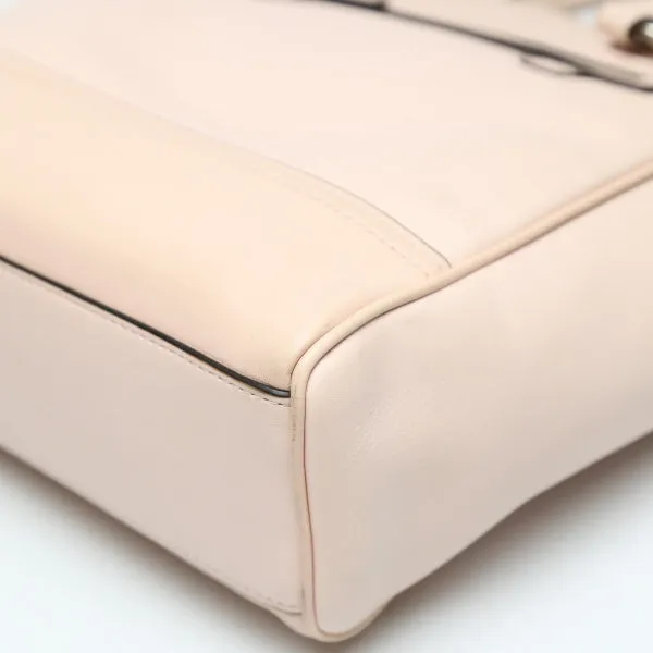 COACH Handbag leather pink Shoulder Bag Diagonal 2WAY Women Used