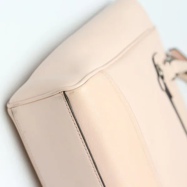 COACH Handbag leather pink Shoulder Bag Diagonal 2WAY Women Used