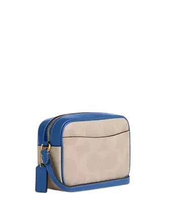 Coach Mini Jamie Camera Bag In Signature Canvas With Coach Print