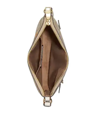 Coach Mini Rowan File Bag In Signature Canvas With Nostalgic Ditsy Print