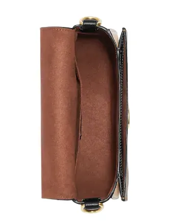 Coach Morgan Saddle Bag In Colorblock Signature Canvas