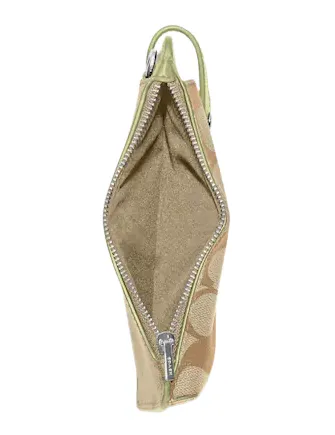 Coach North South Phone Crossbody In Signature Canvas