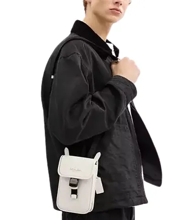 Coach Racer Phone Crossbody In Smooth Leather