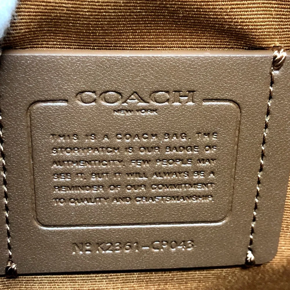 COACH Shoulder Bag K2361 leather black COACH Sullivan