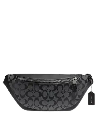 Coach Warren Belt Bag In Signature Canvas