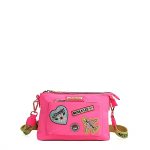 COLOR PATCH ACCORDION CROSSBODY