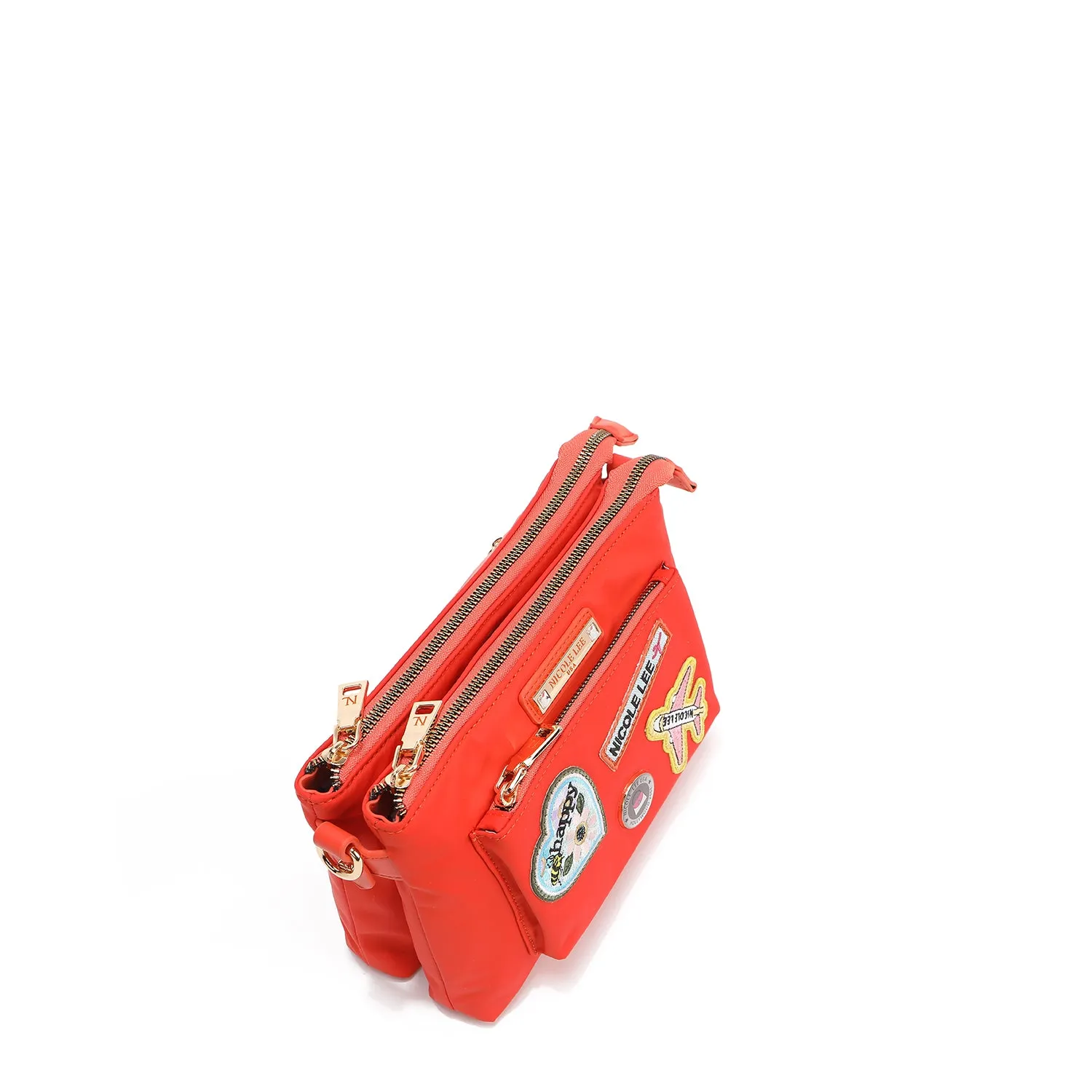 COLOR PATCH ACCORDION CROSSBODY