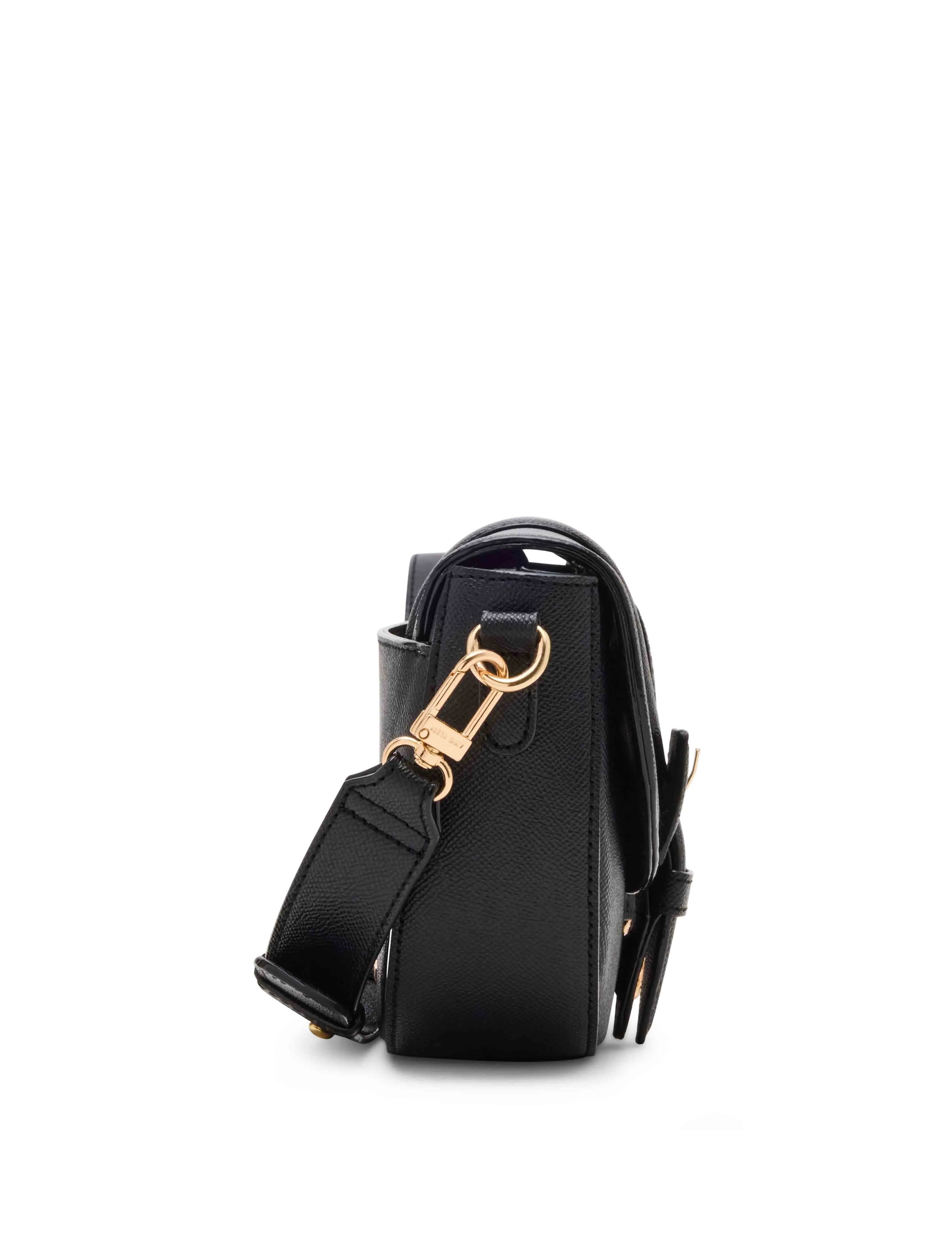 Covered Buckle Saddle Crossbody