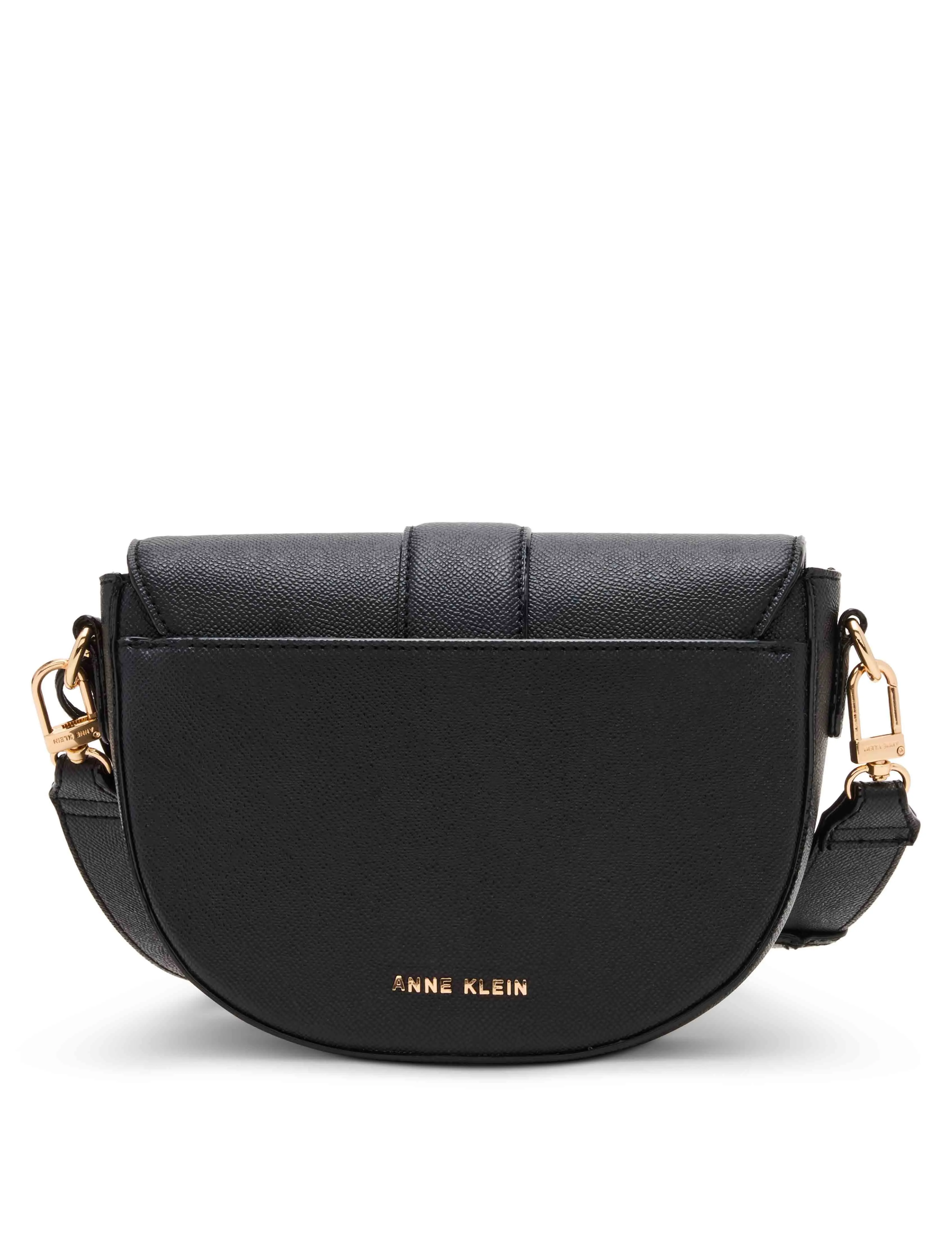 Covered Buckle Saddle Crossbody