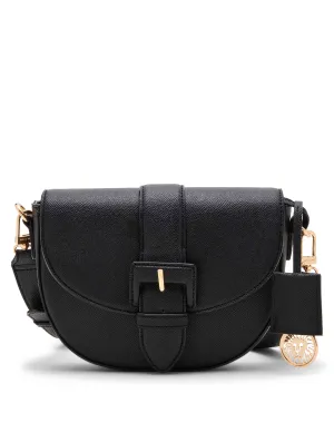 Covered Buckle Saddle Crossbody
