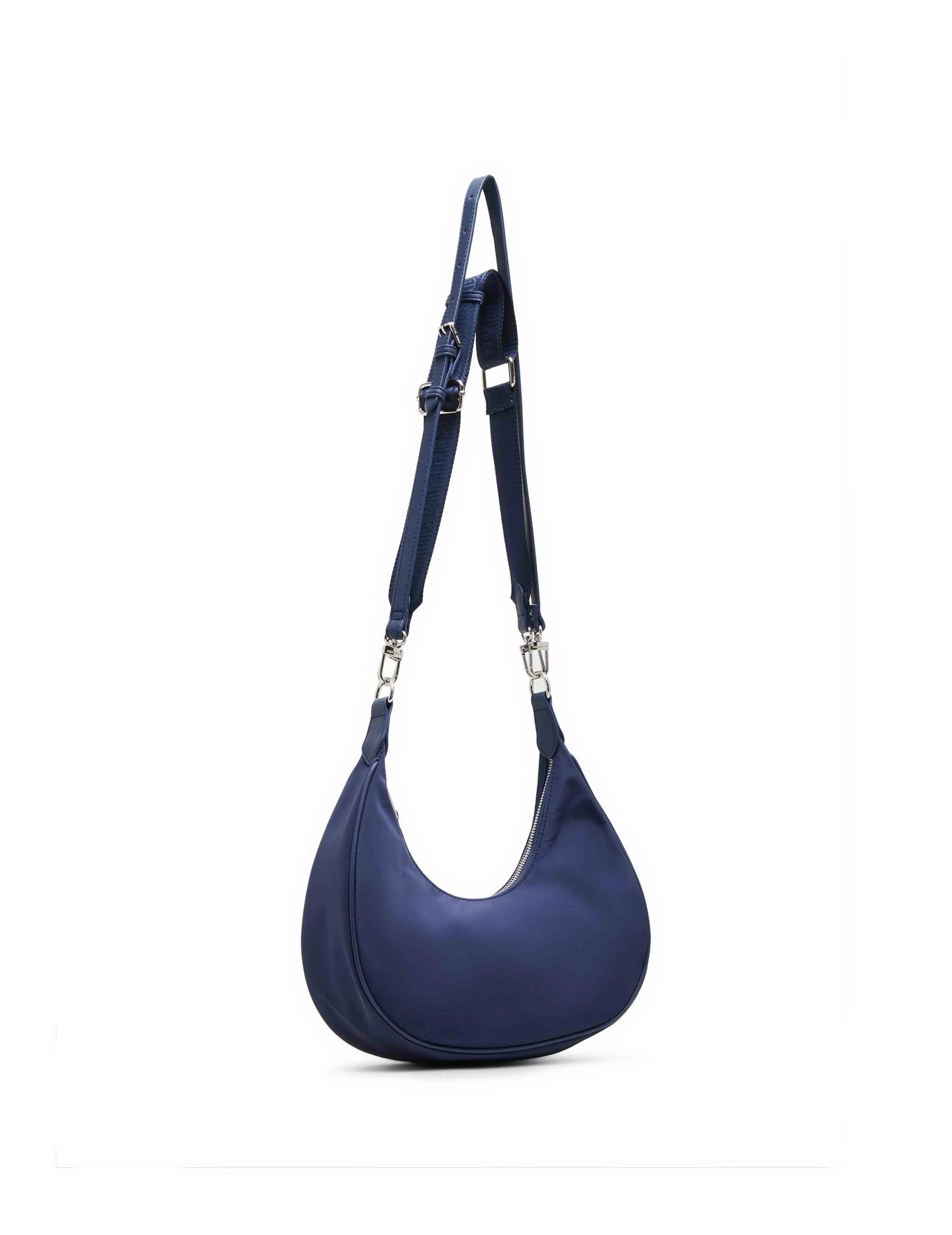Crescent Shoulder Bag with Detachable Strap