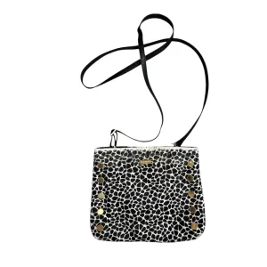 Crossbody Designer By Hammitt In Animal Print, Size:Small