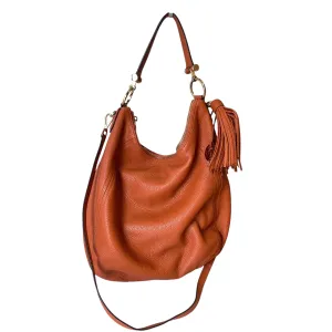 Crossbody Designer By Michael Kors In Orange, Size:Large