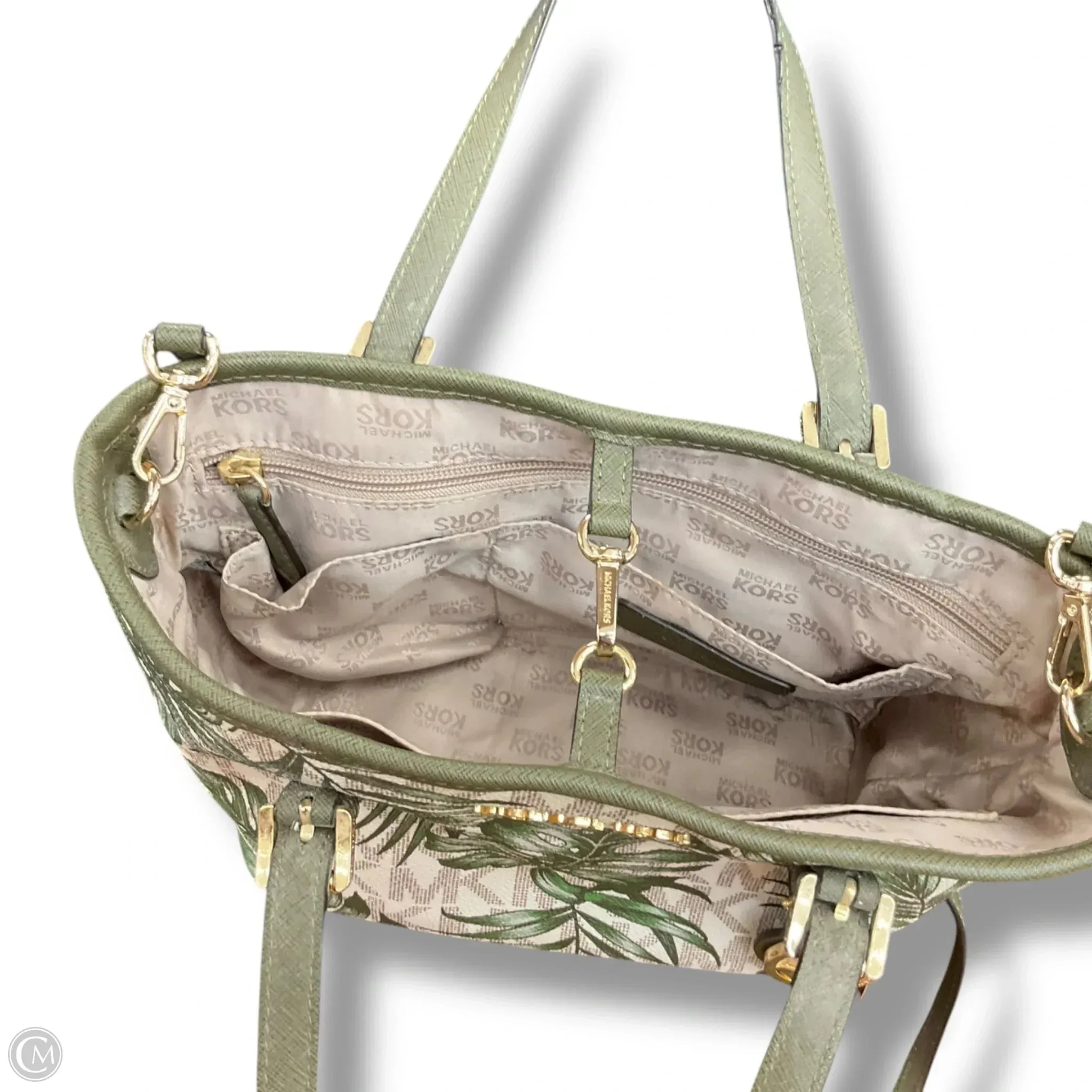 Crossbody Designer By Michael Kors, Size: Medium