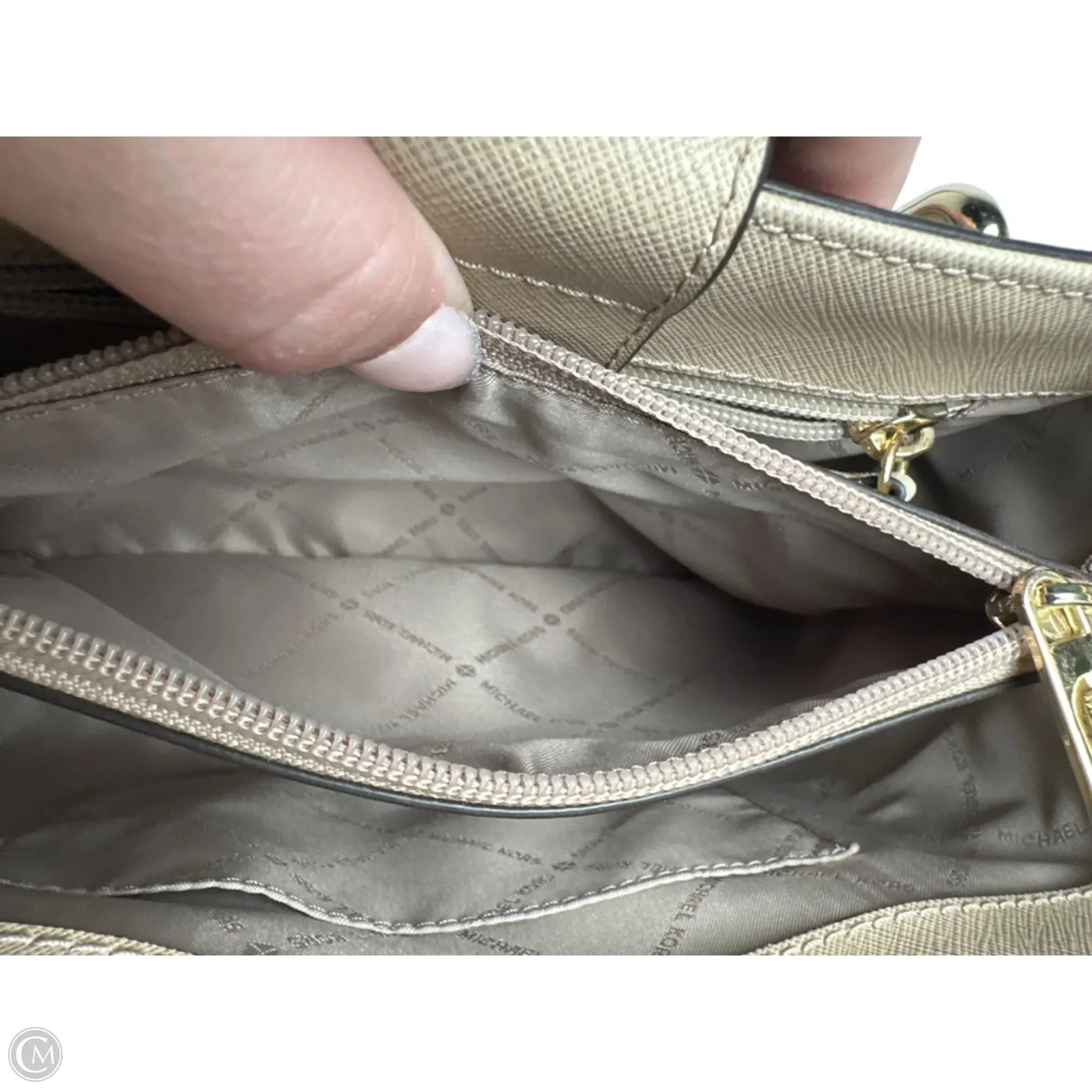 Crossbody Designer By Michael Kors, Size: Medium