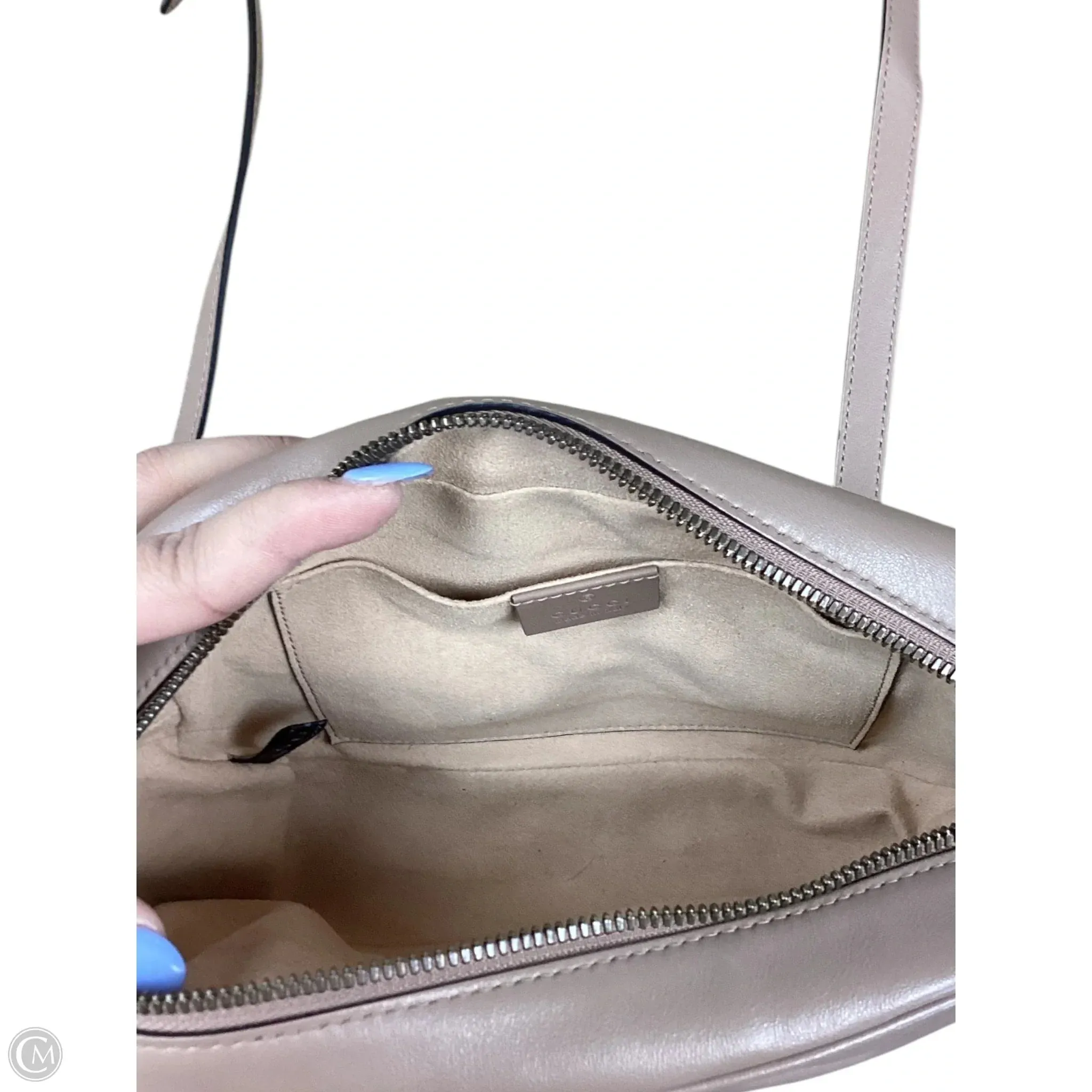 Crossbody Luxury Designer By Gucci, Size: Small