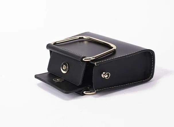 Cute Leather Womens Mini Chain Purse Handbag Chain Shoulder Bags for Women