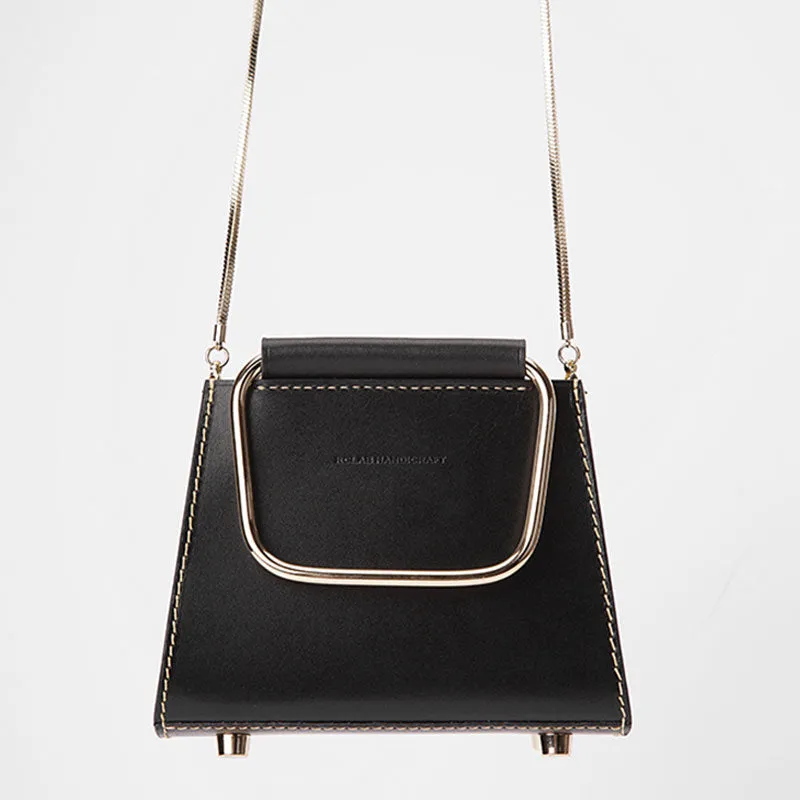 Cute Leather Womens Mini Chain Purse Handbag Chain Shoulder Bags for Women