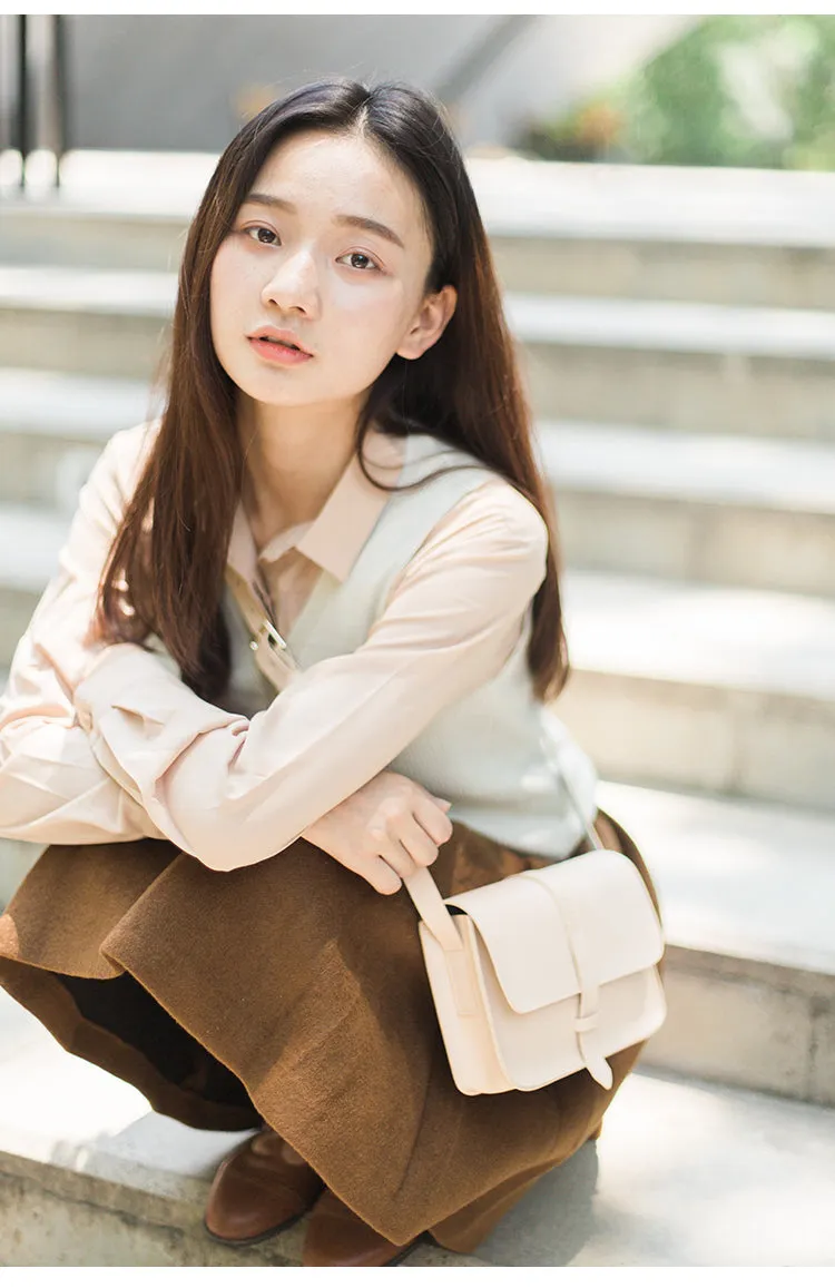 Cute LEATHER WOMENs SHOULDER Bag Crossbody BAG Purses FOR WOMEN