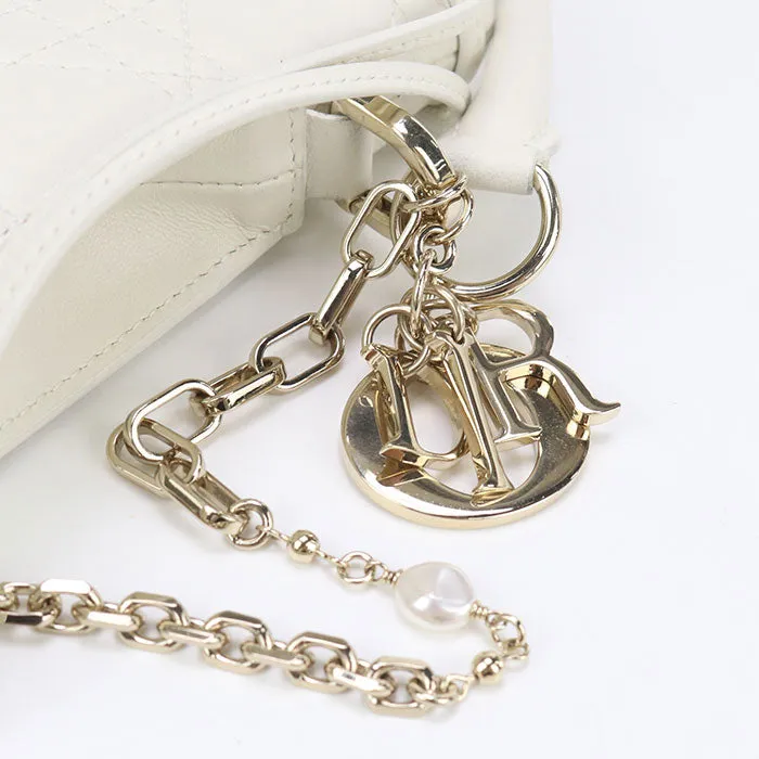 Dior S0981ONMJ_M030 Handbag Lady Dior Millie ChainShoulder bag lambskin white Women
