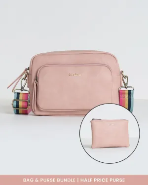 Doyle Crossbody & Purse Bundle - Blush