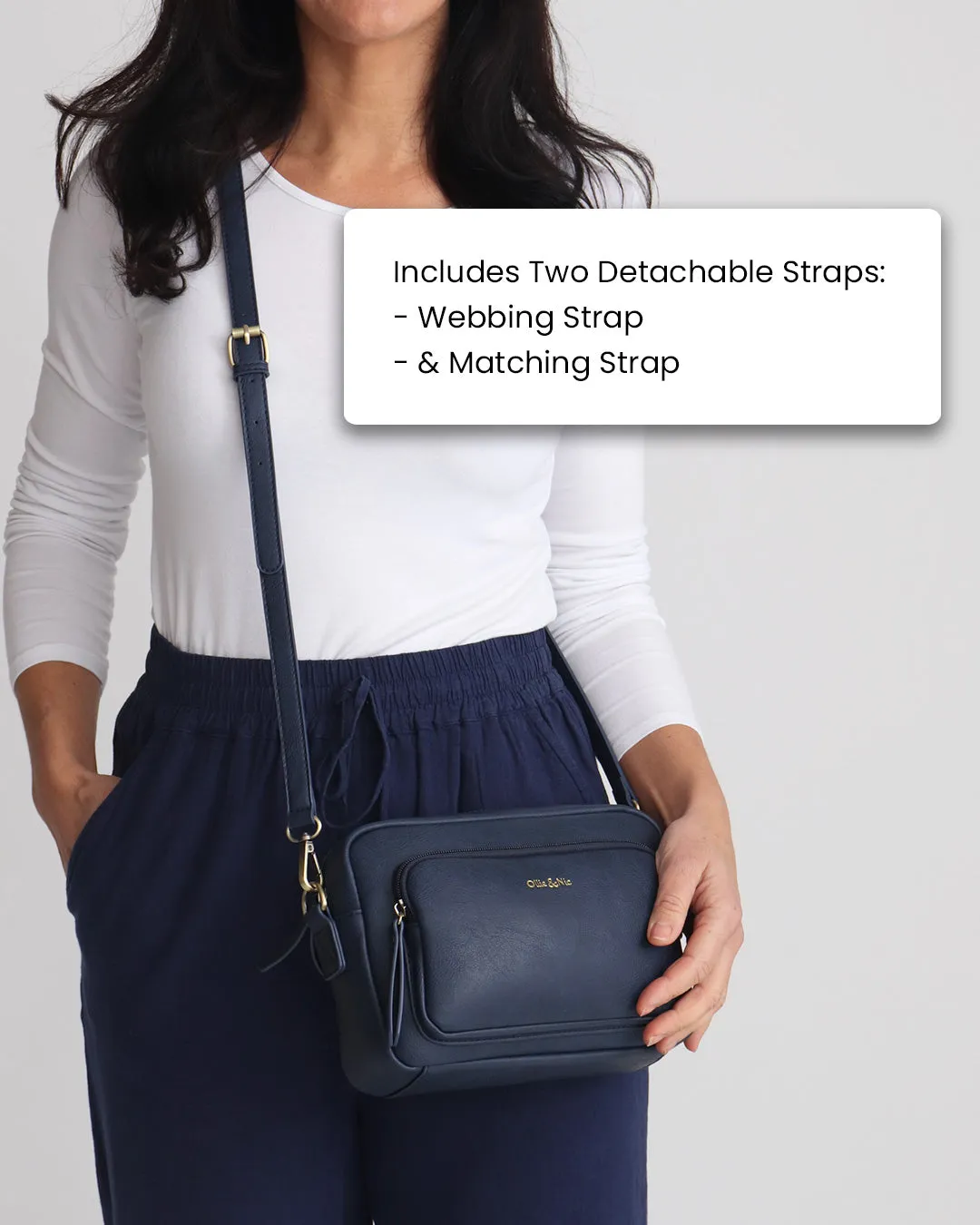 Doyle Crossbody & Purse Bundle - Navy