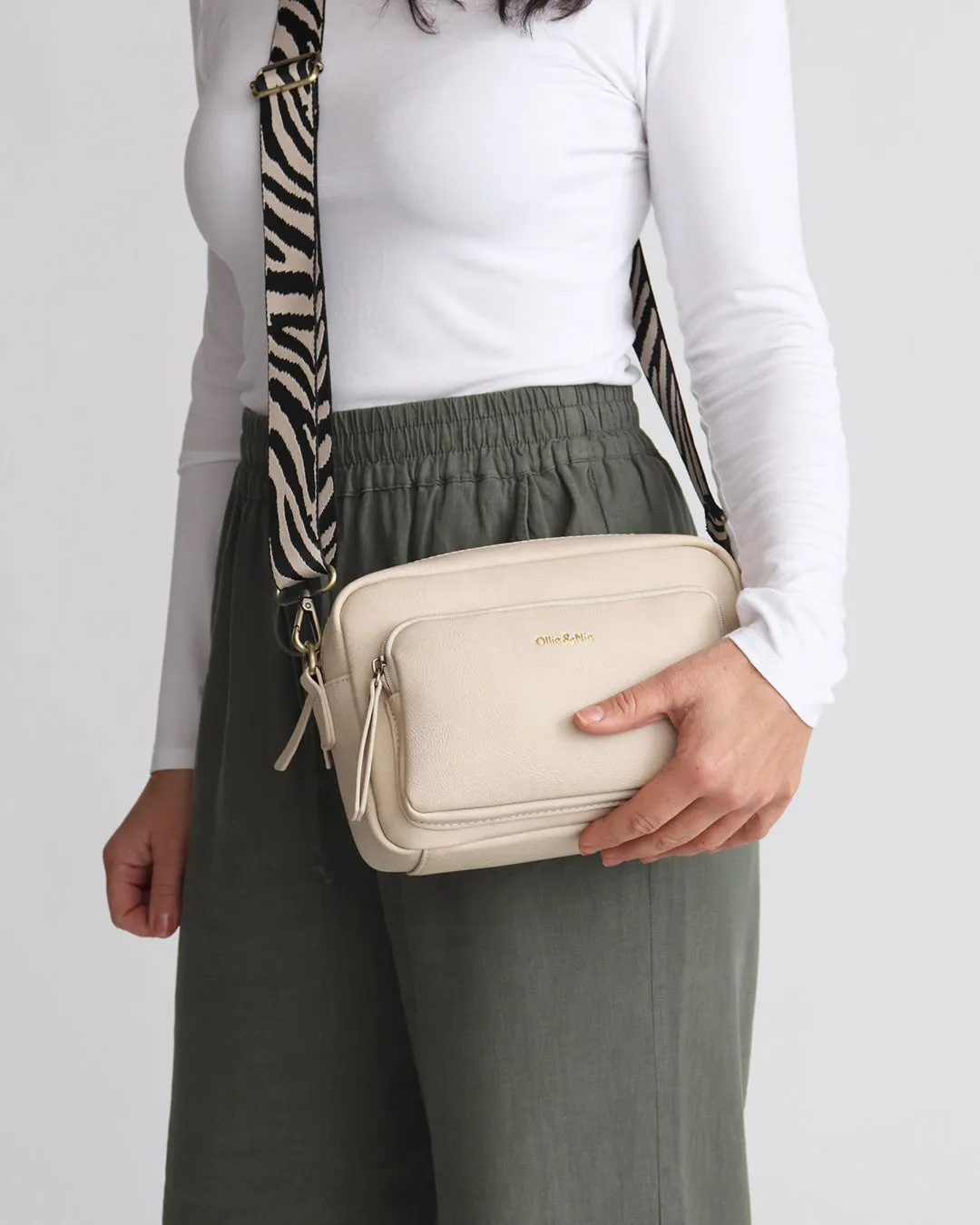Doyle Crossbody & Purse Bundle - Pebble