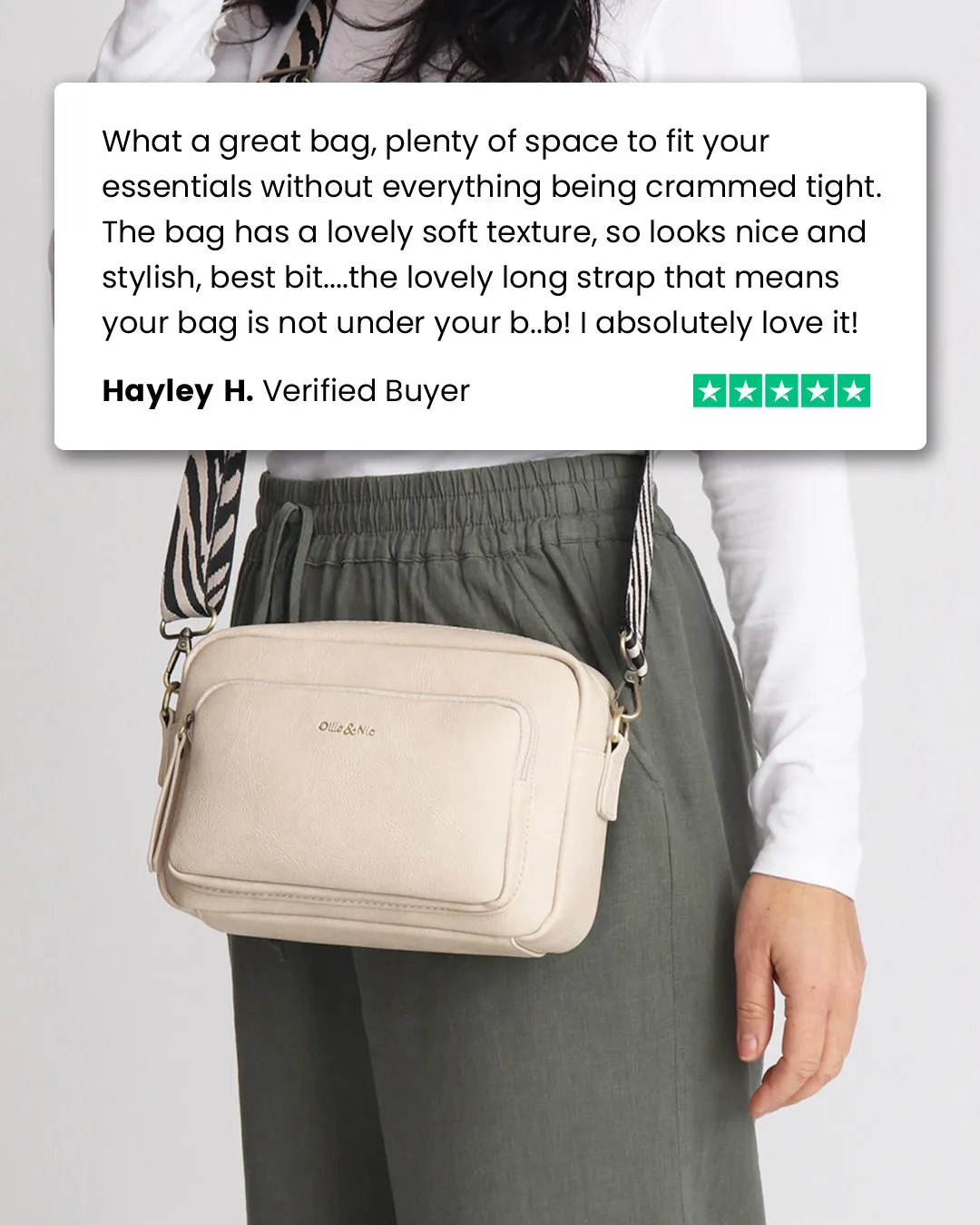 Doyle Crossbody & Purse Bundle - Pebble