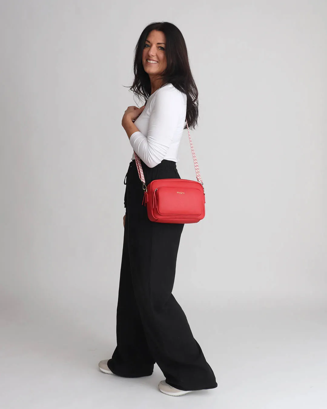 Doyle Crossbody & Purse Bundle - Tomato