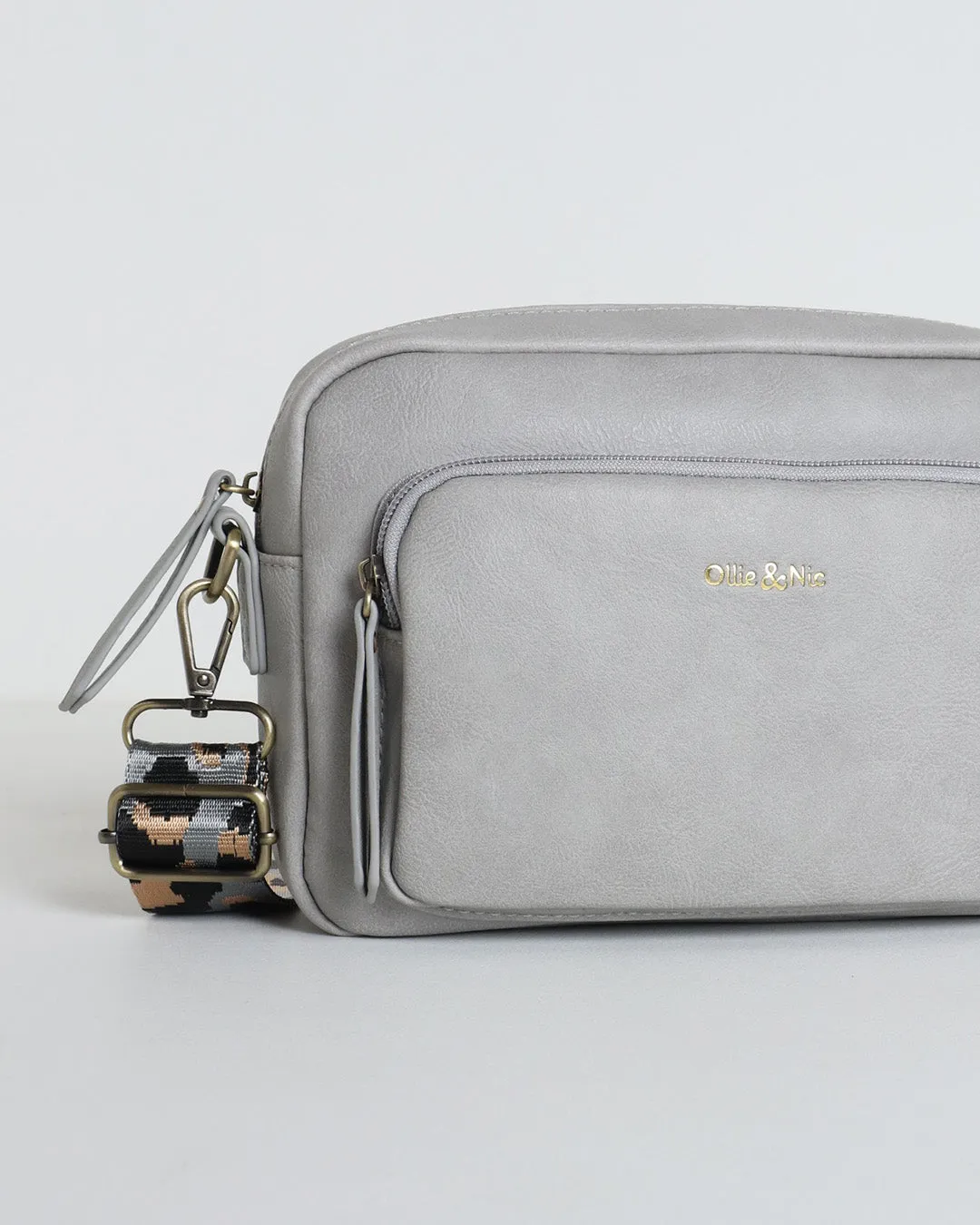 Doyle Crossbody - Light Grey
