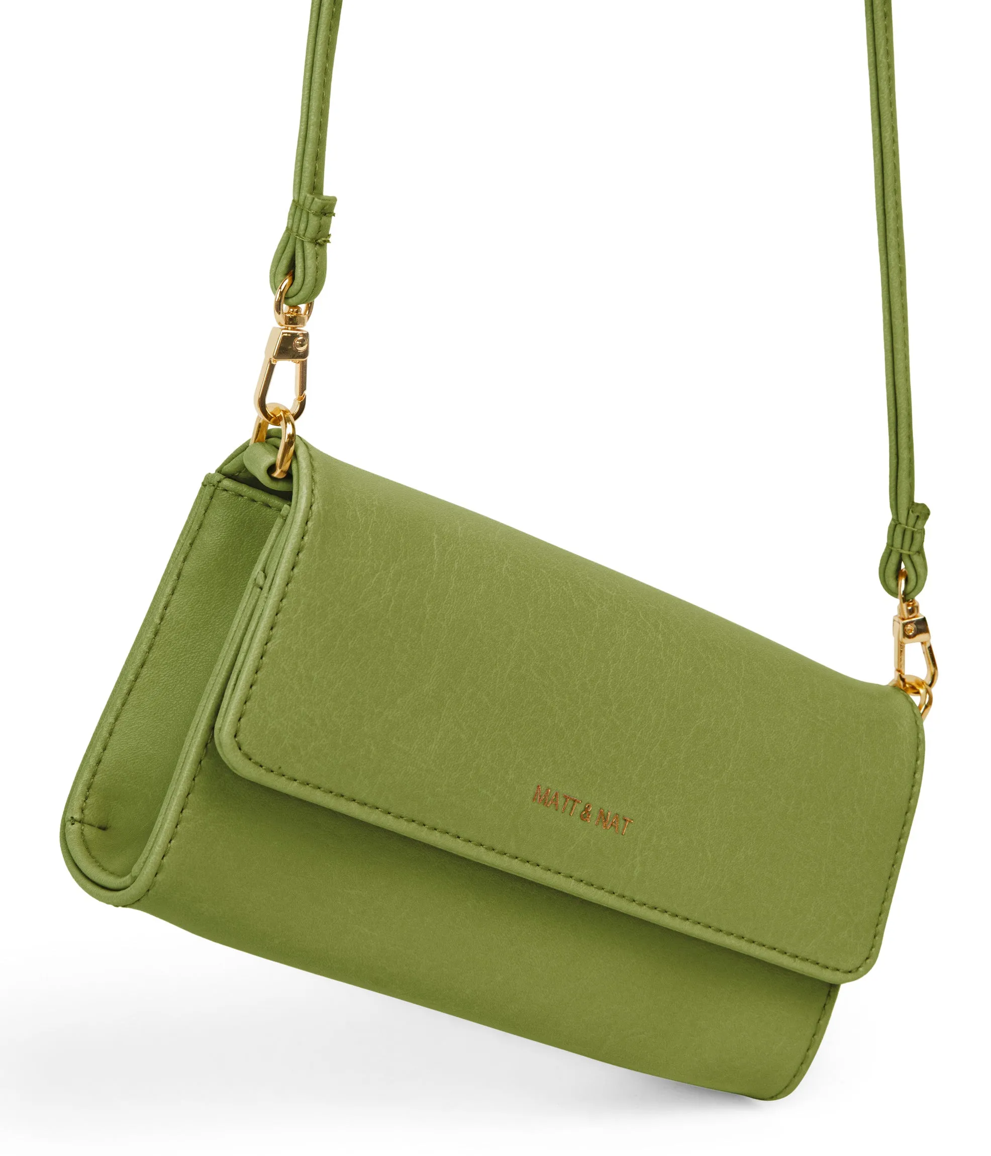 DREWLG Large Vegan Crossbody Bag - Vintage