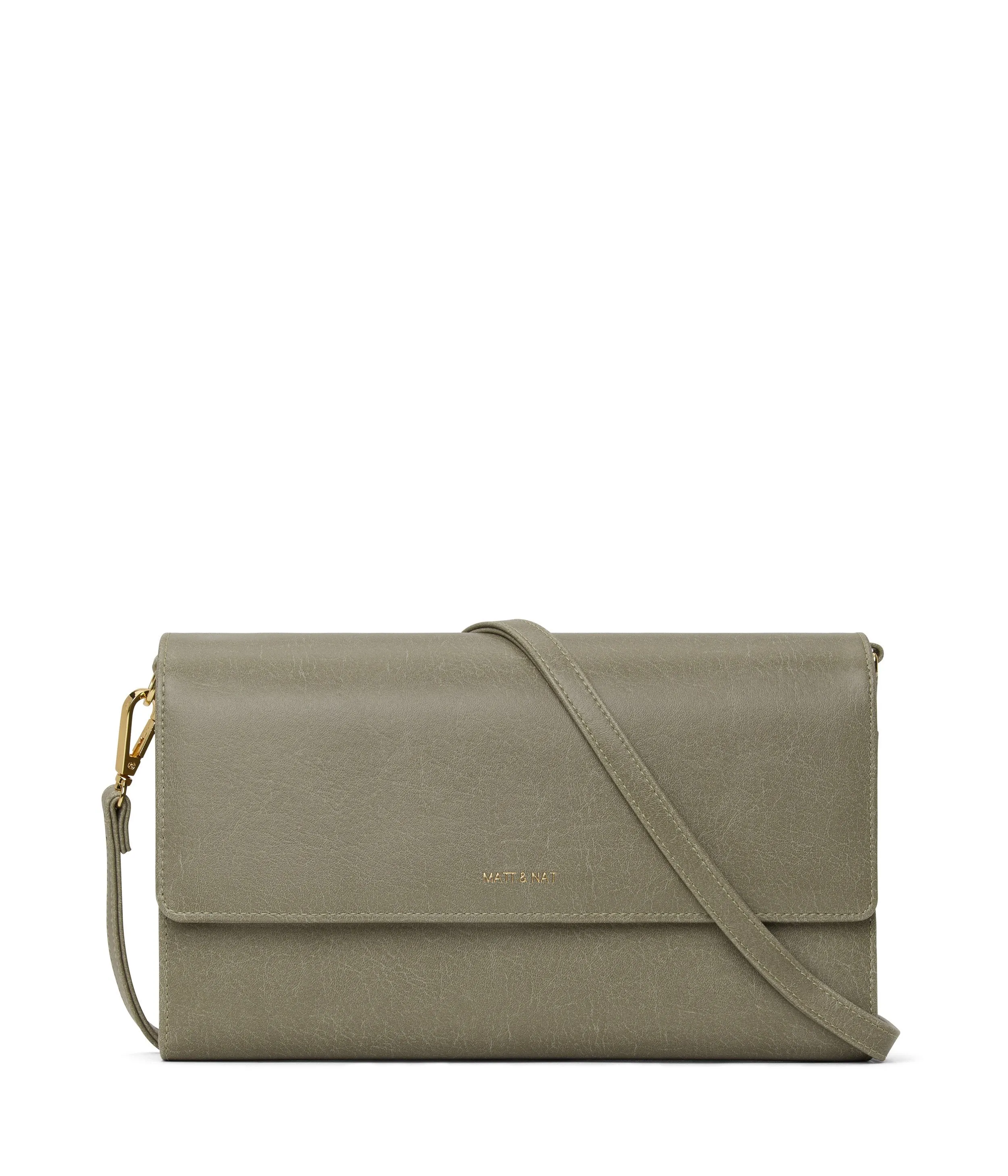 DREWLG Large Vegan Crossbody Bag - Vintage