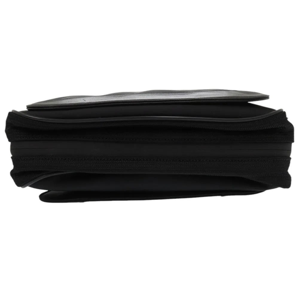 Dunhill Shoulder Bag Nylon, Leather black