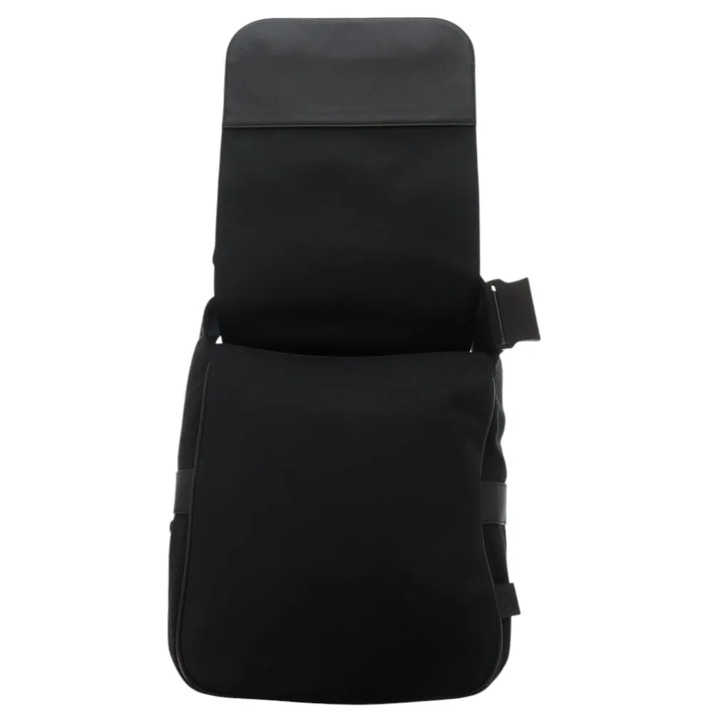 Dunhill Shoulder Bag Nylon, Leather black