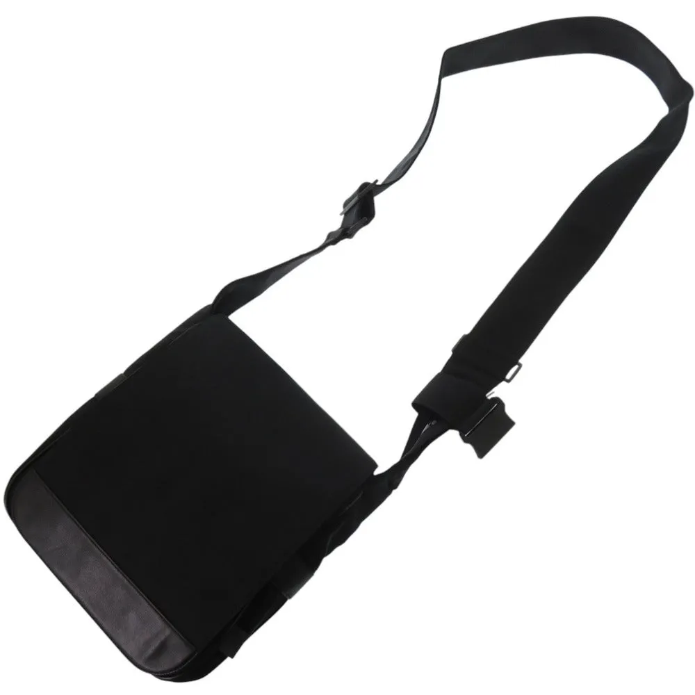 Dunhill Shoulder Bag Nylon, Leather black