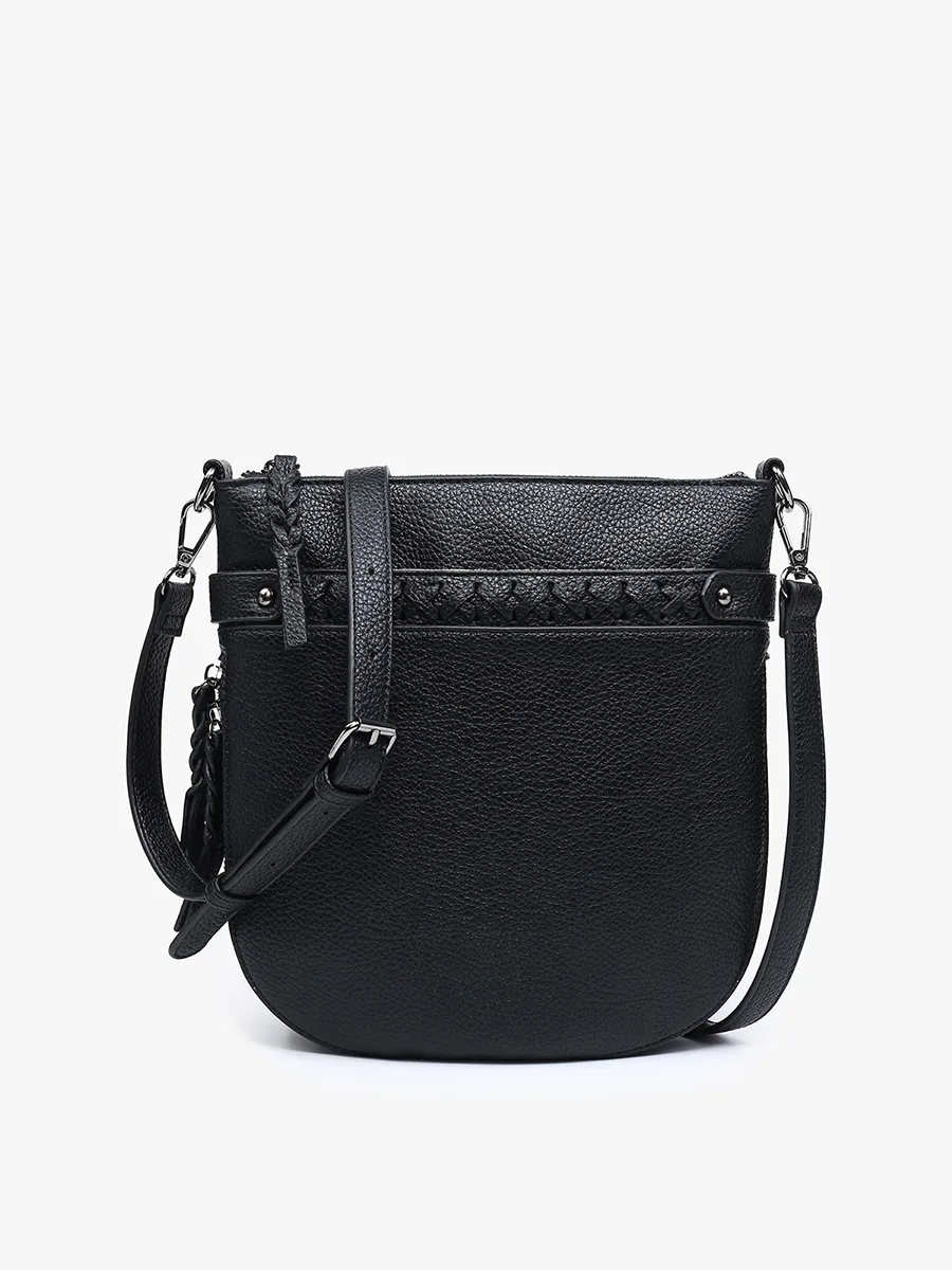 Esther Vegan Whipstitch Crossbody