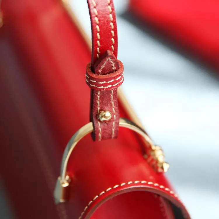 Fashion Womens Black Leather Flap Over Handbag Purse Handmade Square Crossbody Bag Shoulder Bag Purse