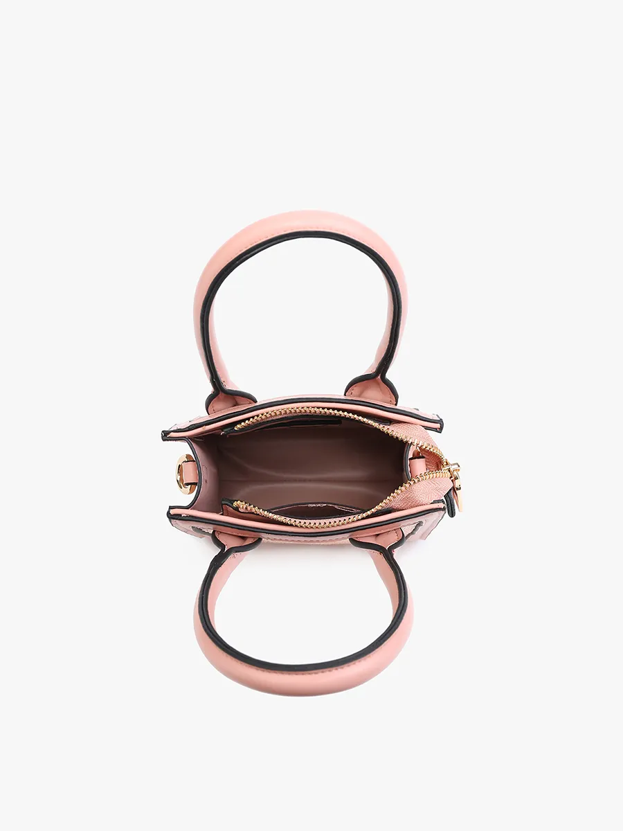 Fauna Vegan Straw Satchel