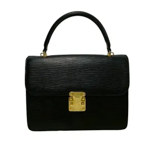 FENDI Shoulder Bag Epi Leather black
