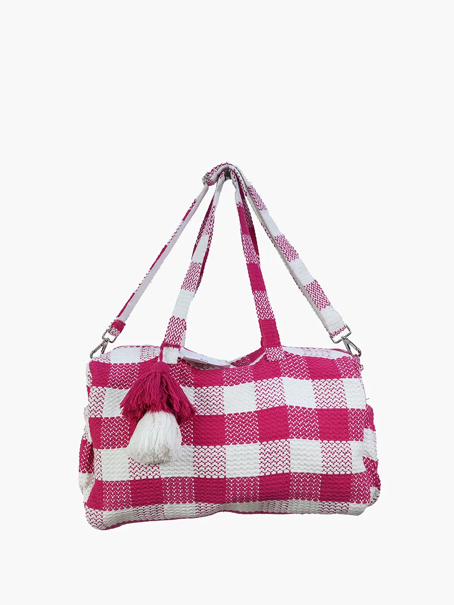 Flossie Plaid Weekender