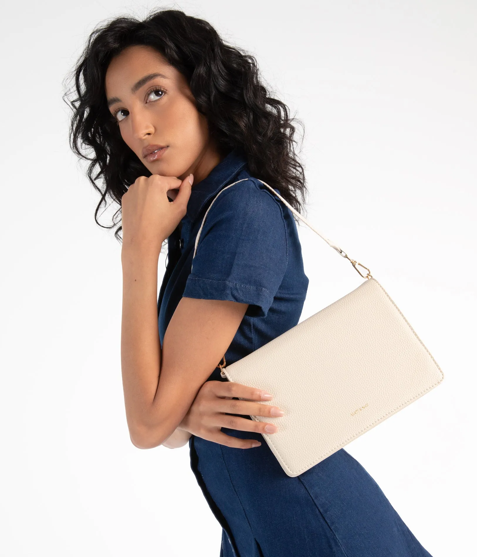 FRANCA Vegan Crossbody Bag - Grain